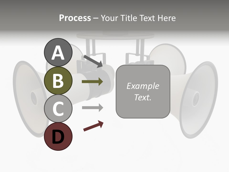 Announcement Audio Powerful PowerPoint Template
