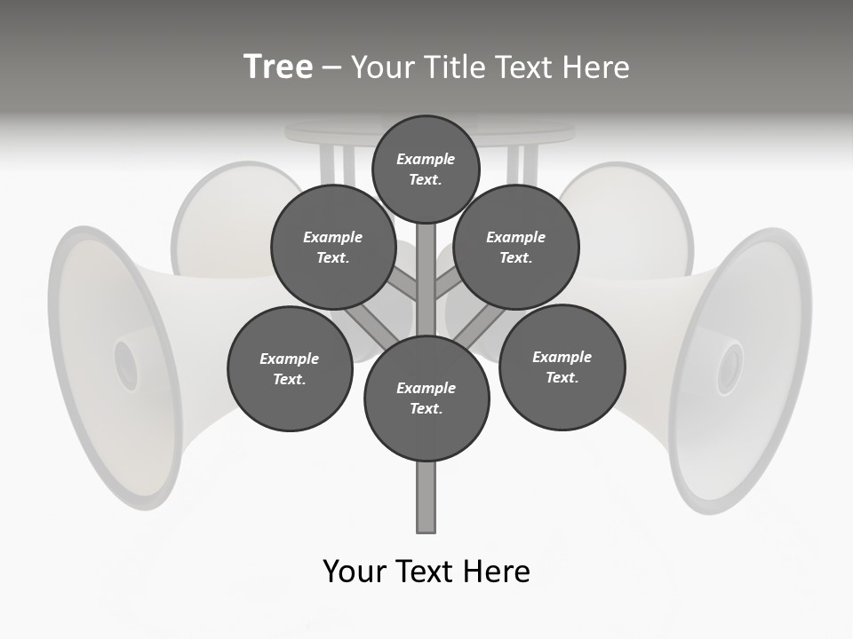 Announcement Audio Powerful PowerPoint Template