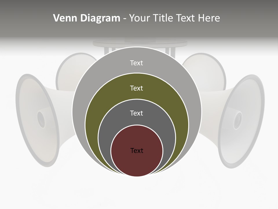 Announcement Audio Powerful PowerPoint Template