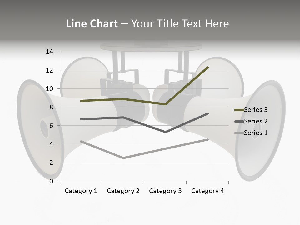 Announcement Audio Powerful PowerPoint Template