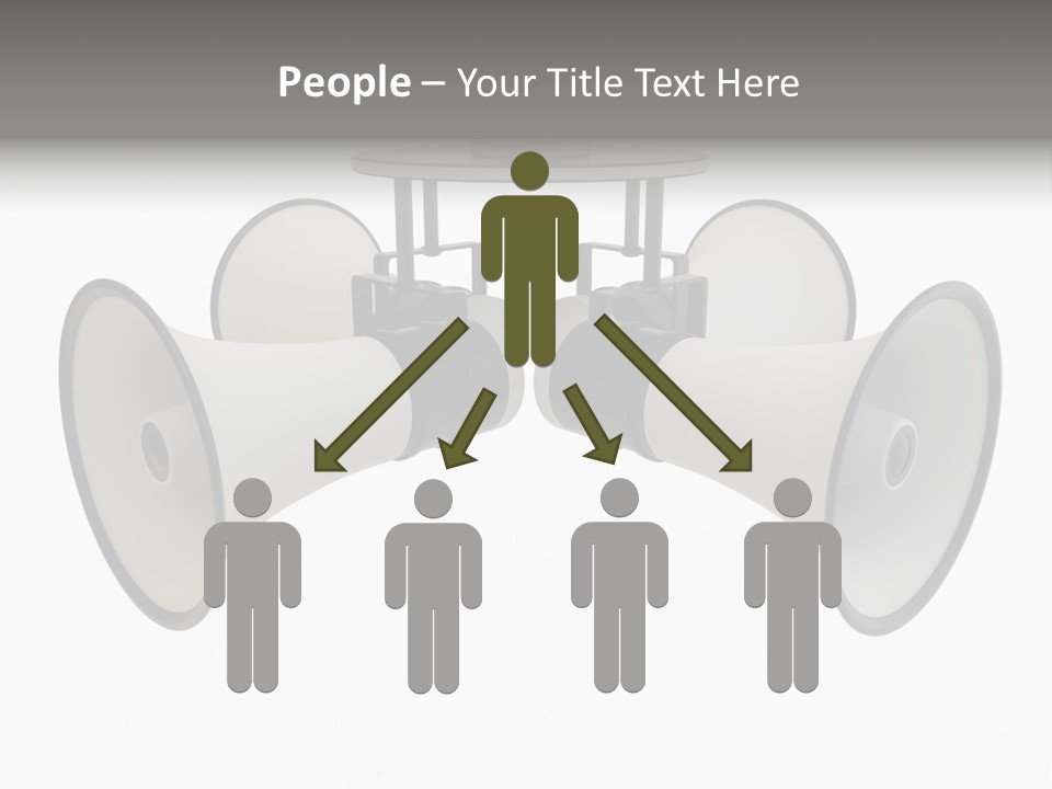 Announcement Audio Powerful PowerPoint Template