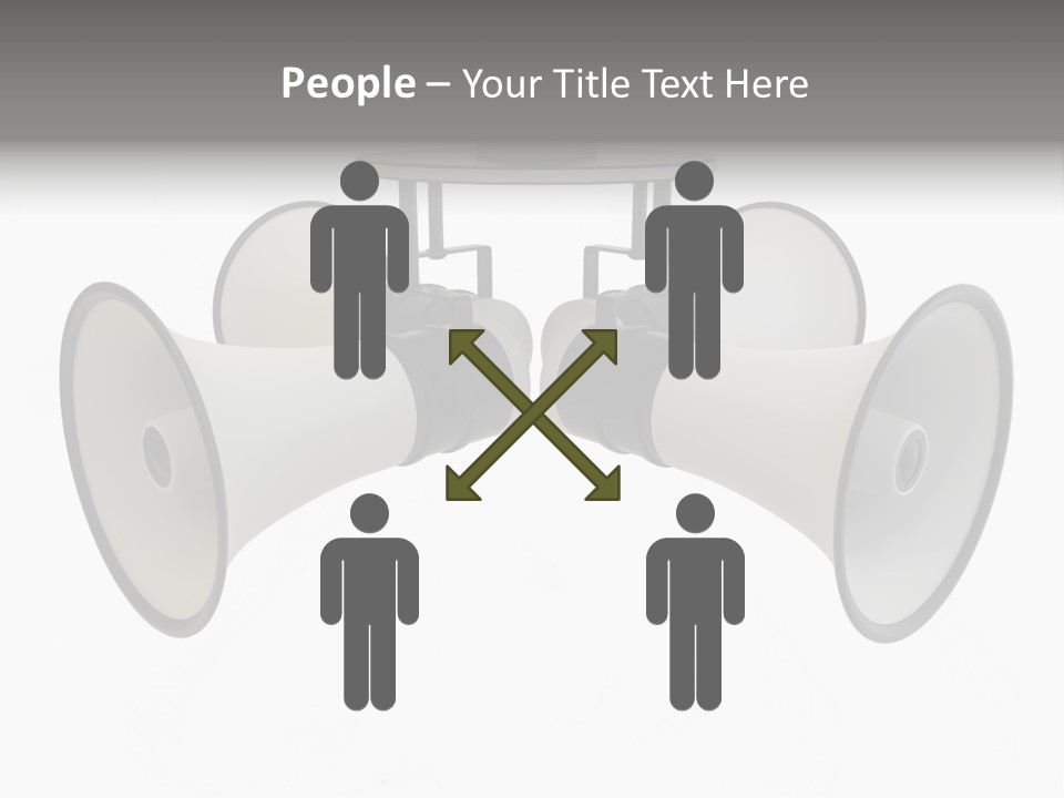 Announcement Audio Powerful PowerPoint Template