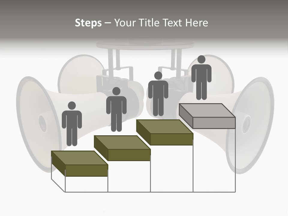 Announcement Audio Powerful PowerPoint Template