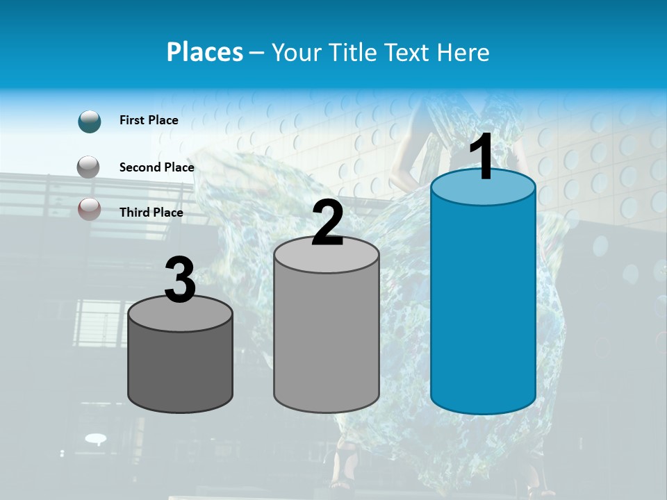 Enjoying Gorgeous Alone PowerPoint Template