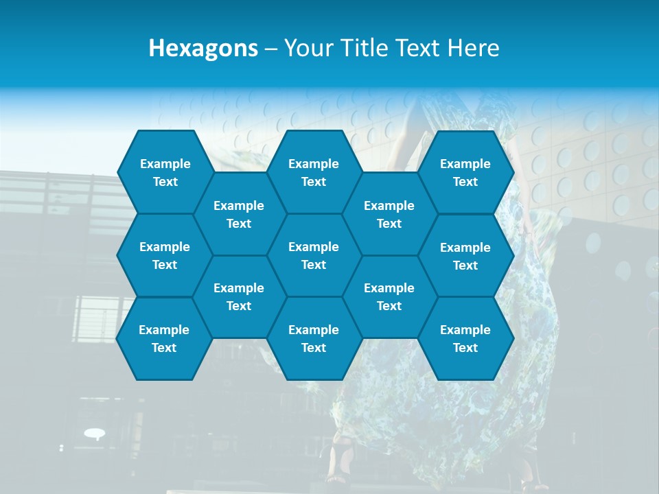 Enjoying Gorgeous Alone PowerPoint Template