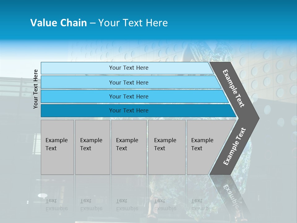 Enjoying Gorgeous Alone PowerPoint Template