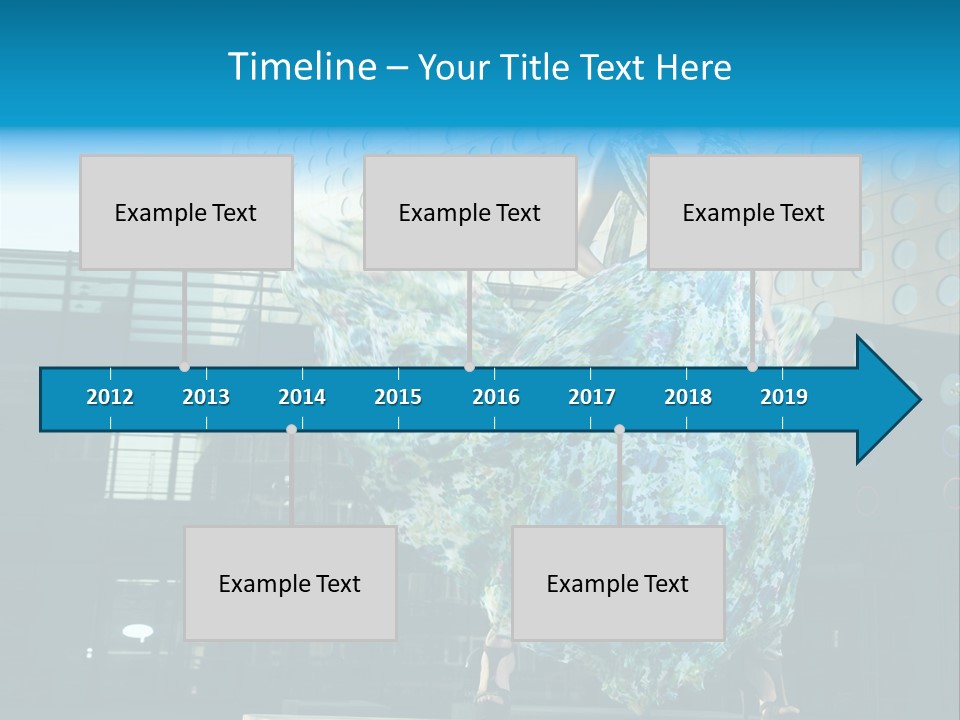 Enjoying Gorgeous Alone PowerPoint Template