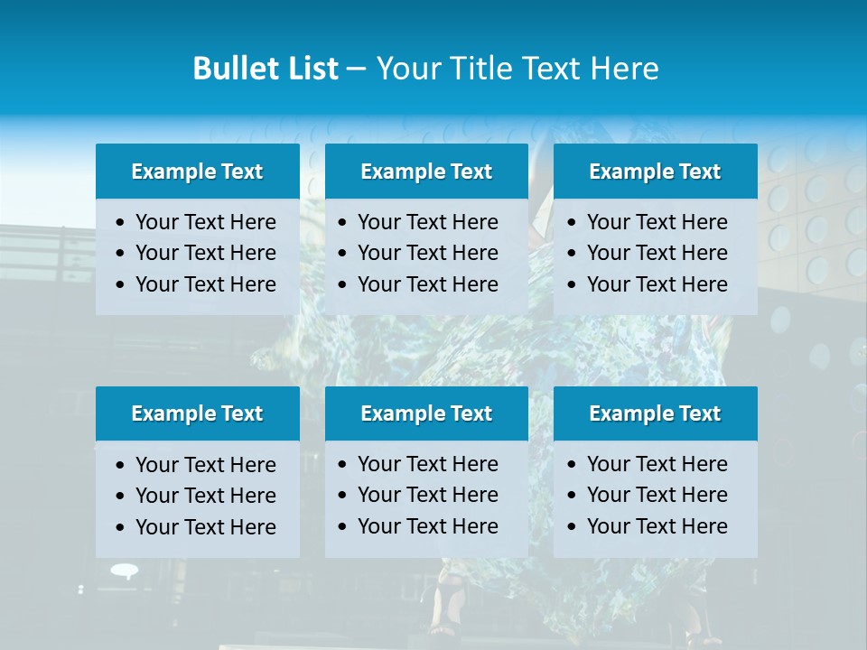 Enjoying Gorgeous Alone PowerPoint Template
