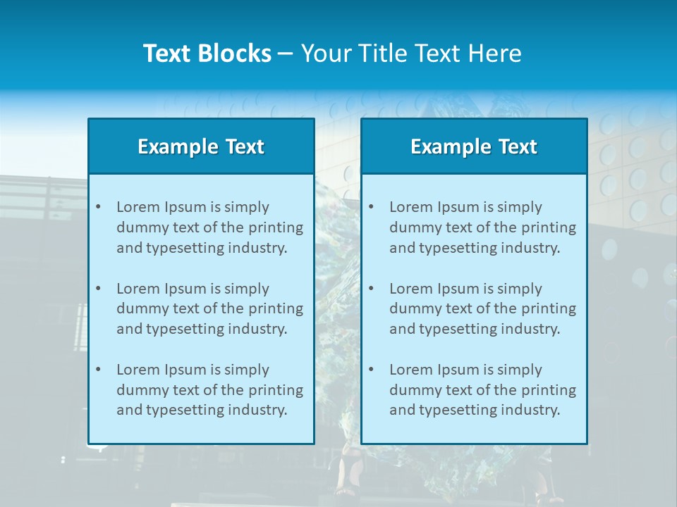 Enjoying Gorgeous Alone PowerPoint Template