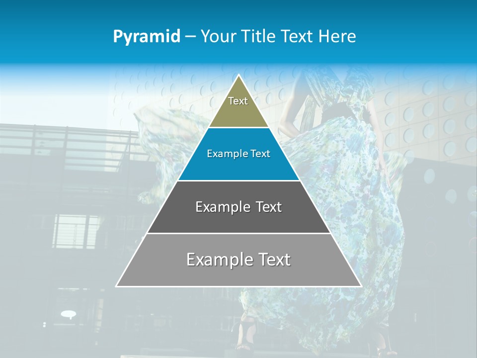 Enjoying Gorgeous Alone PowerPoint Template