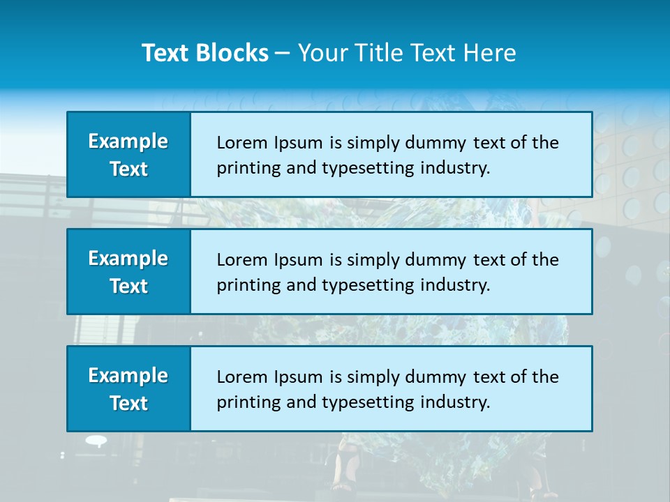 Enjoying Gorgeous Alone PowerPoint Template