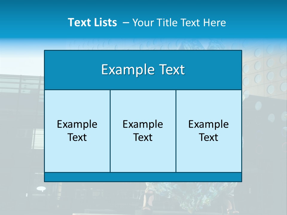 Enjoying Gorgeous Alone PowerPoint Template