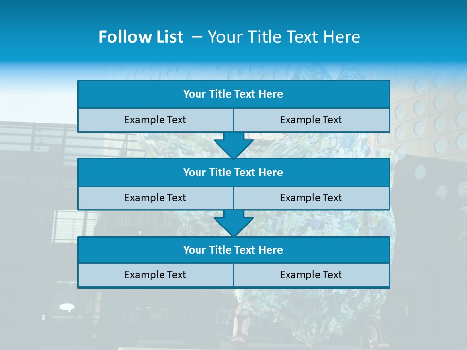 Enjoying Gorgeous Alone PowerPoint Template