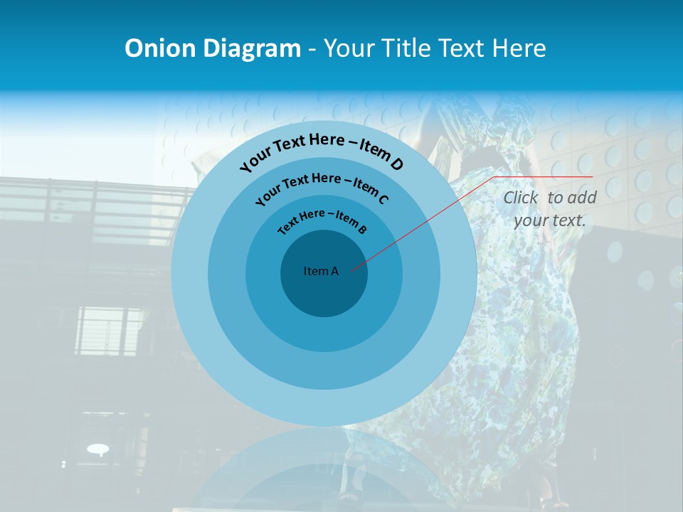 Enjoying Gorgeous Alone PowerPoint Template