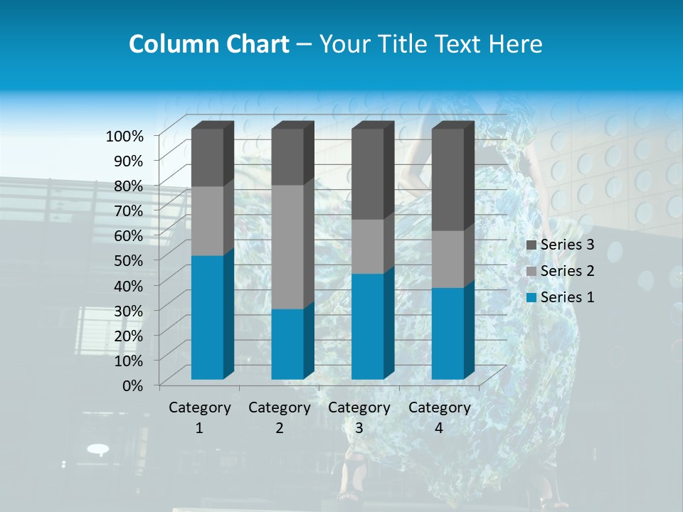 Enjoying Gorgeous Alone PowerPoint Template
