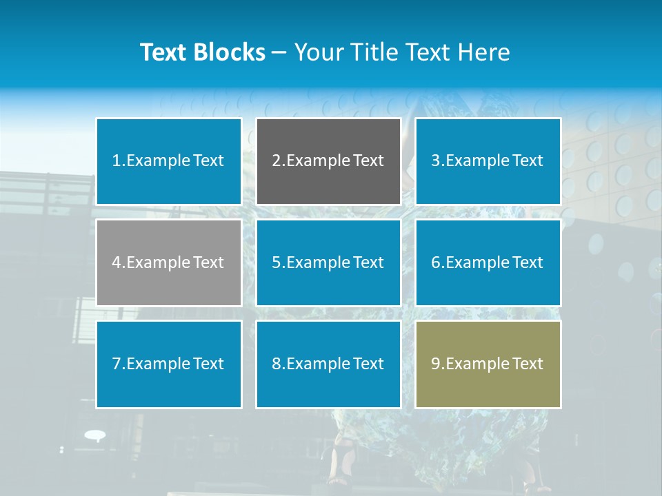 Enjoying Gorgeous Alone PowerPoint Template
