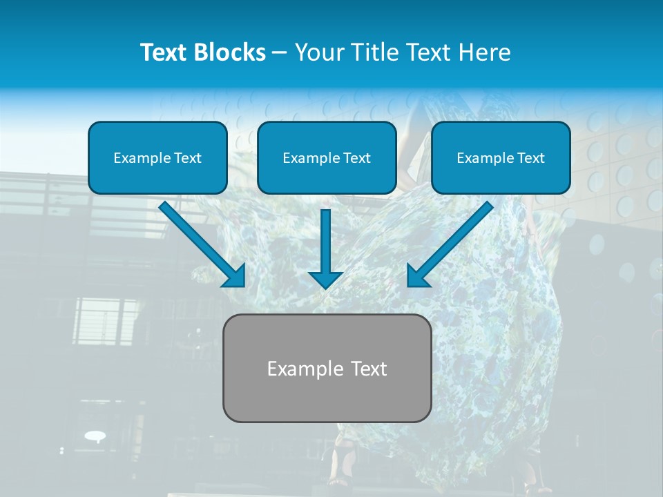 Enjoying Gorgeous Alone PowerPoint Template