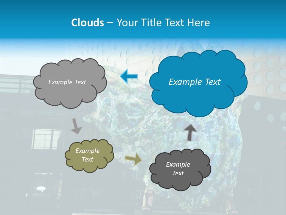 Enjoying Gorgeous Alone PowerPoint Template