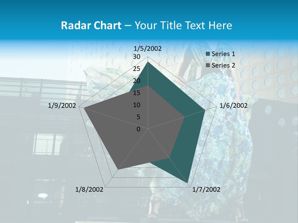 Enjoying Gorgeous Alone PowerPoint Template