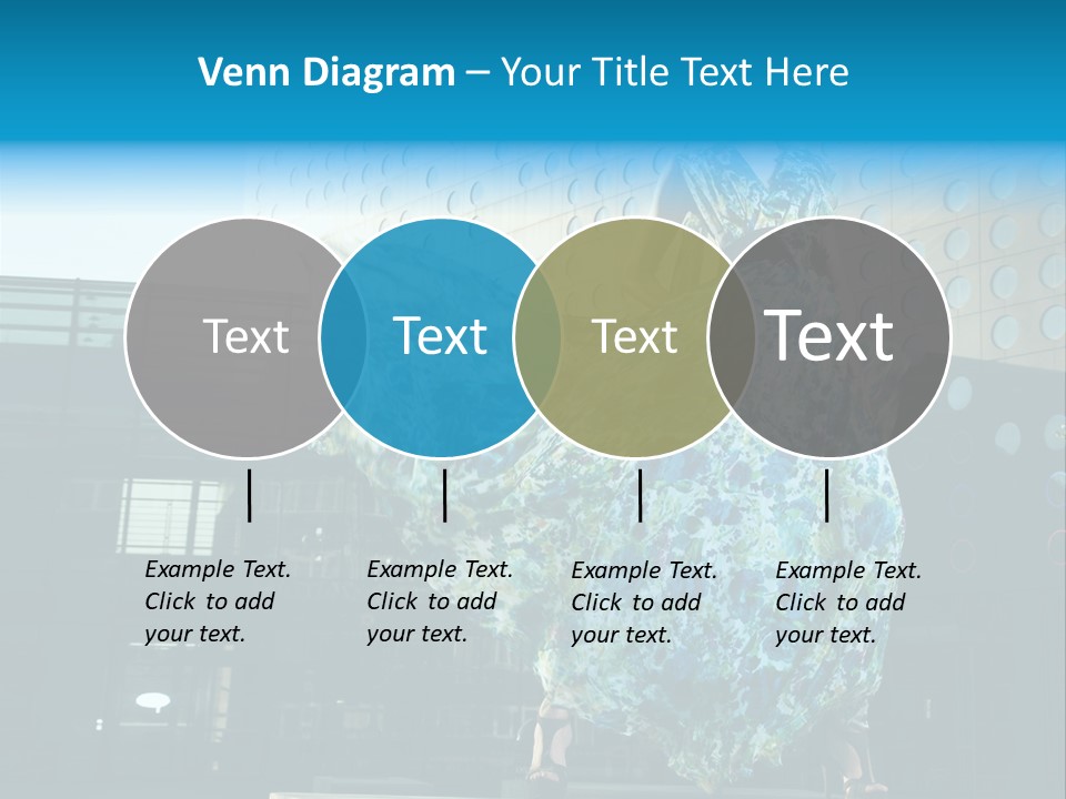 Enjoying Gorgeous Alone PowerPoint Template