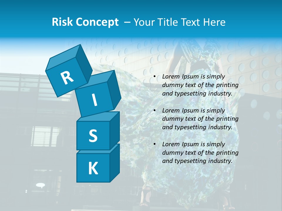 Enjoying Gorgeous Alone PowerPoint Template