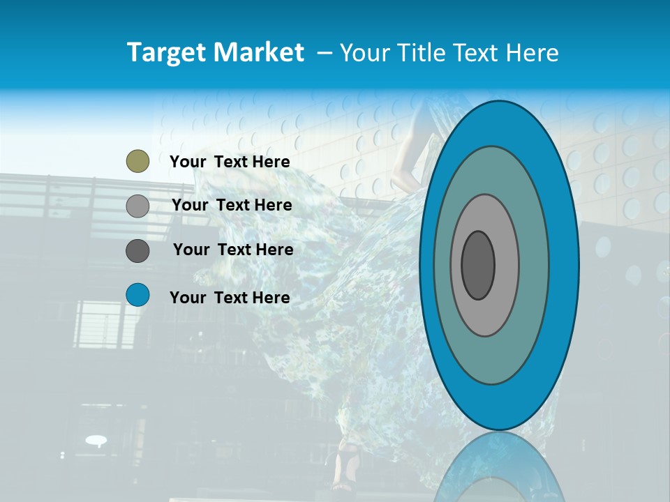 Enjoying Gorgeous Alone PowerPoint Template