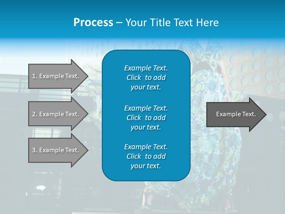 Enjoying Gorgeous Alone PowerPoint Template