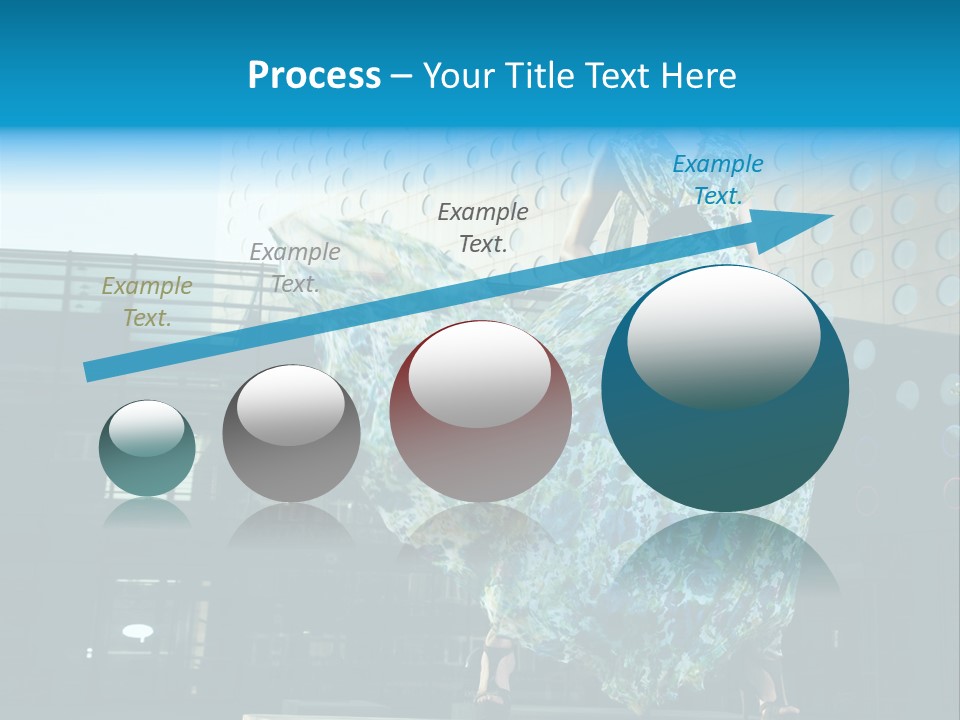 Enjoying Gorgeous Alone PowerPoint Template