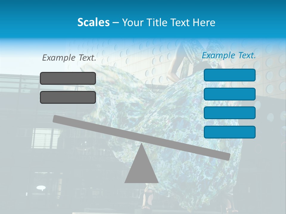 Enjoying Gorgeous Alone PowerPoint Template