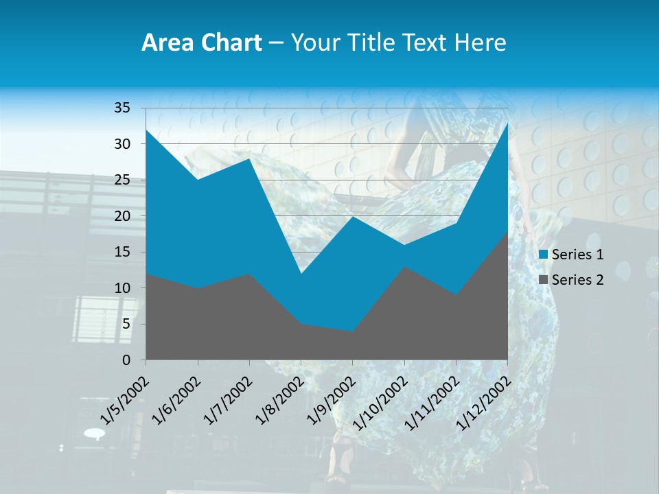 Enjoying Gorgeous Alone PowerPoint Template