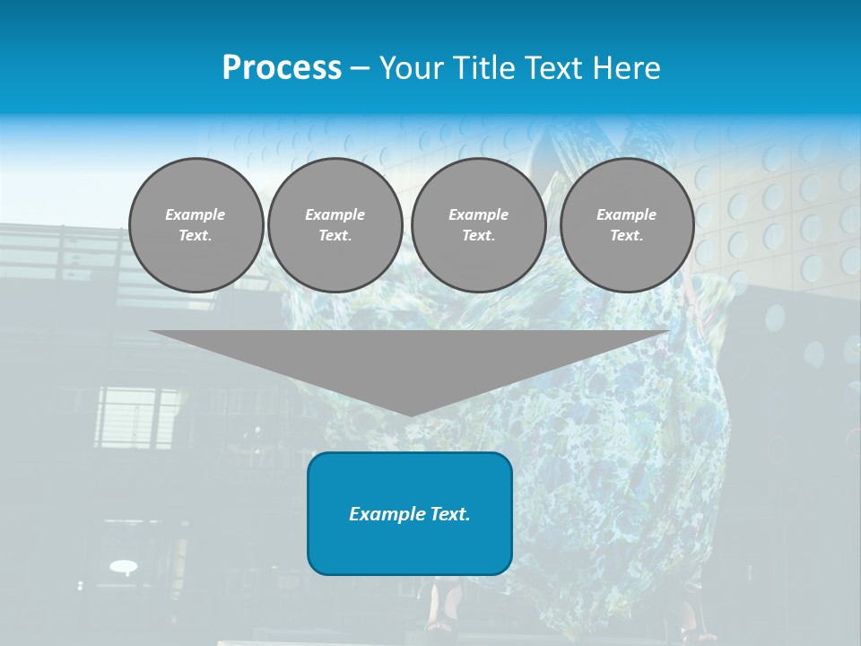Enjoying Gorgeous Alone PowerPoint Template