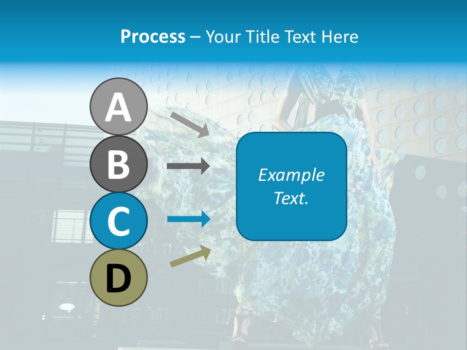 Enjoying Gorgeous Alone PowerPoint Template