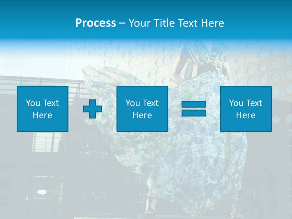 Enjoying Gorgeous Alone PowerPoint Template