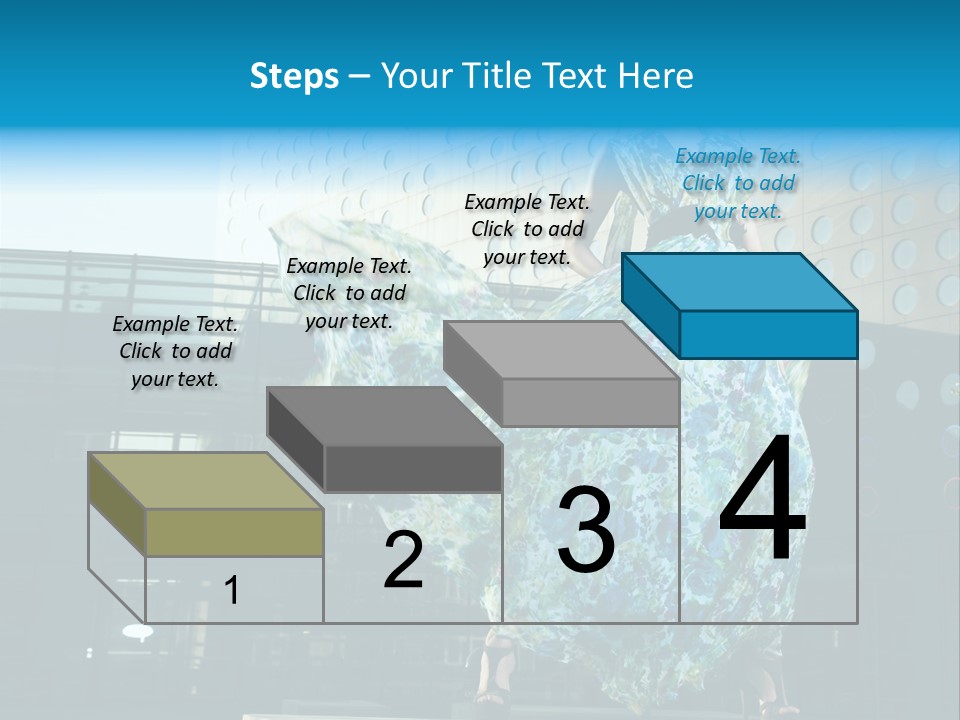 Enjoying Gorgeous Alone PowerPoint Template