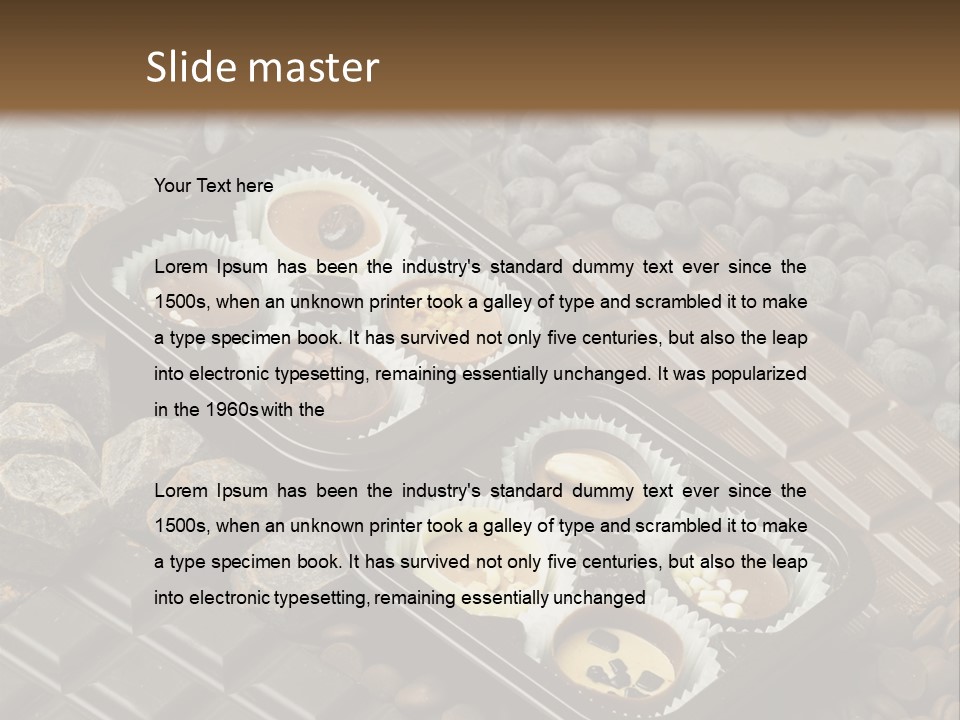 Sweet Interior Temptation PowerPoint Template