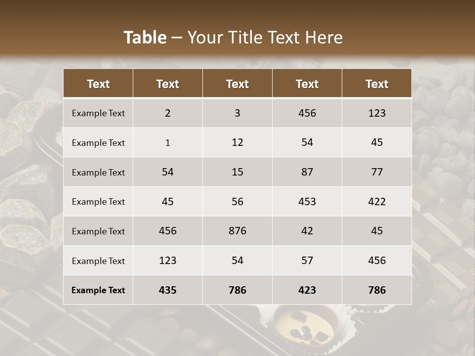 Sweet Interior Temptation PowerPoint Template