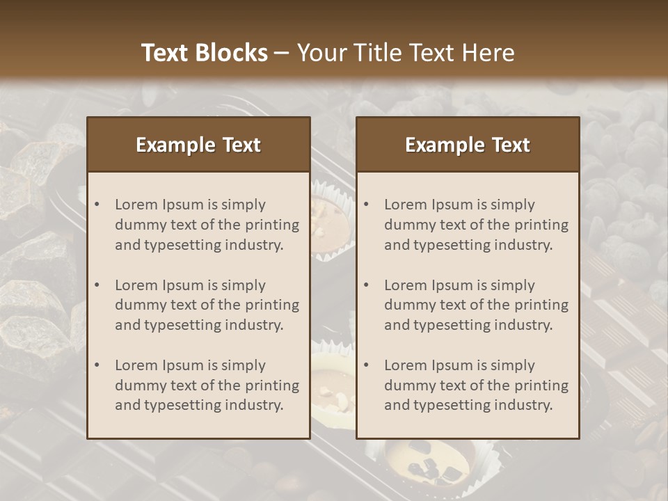 Sweet Interior Temptation PowerPoint Template