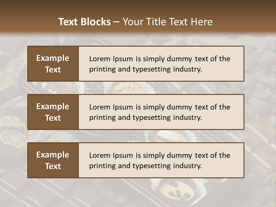Sweet Interior Temptation PowerPoint Template
