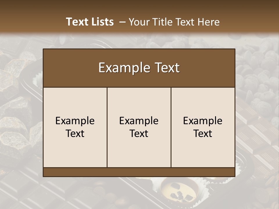 Sweet Interior Temptation PowerPoint Template