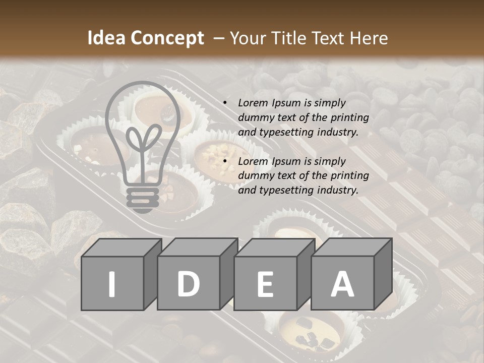 Sweet Interior Temptation PowerPoint Template