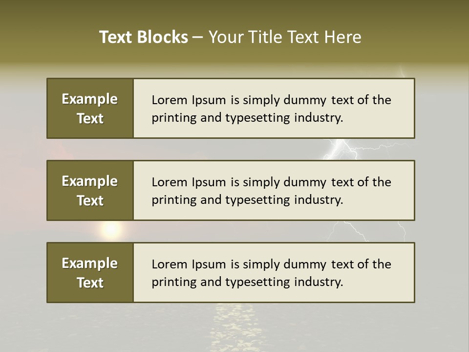 Land Cape Roadway Contra T Country PowerPoint Template