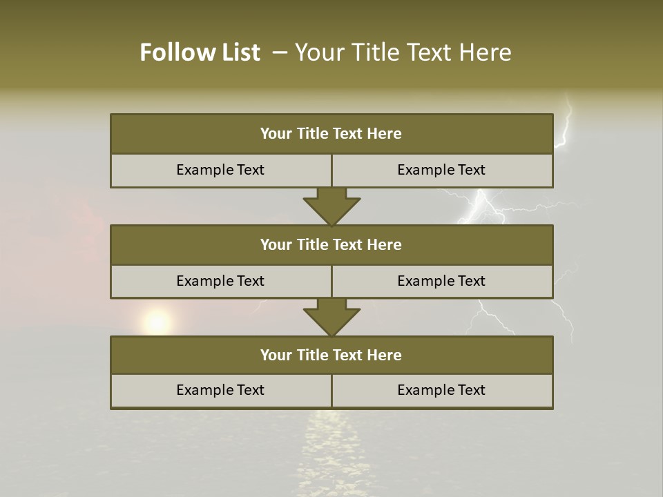 Land Cape Roadway Contra T Country PowerPoint Template