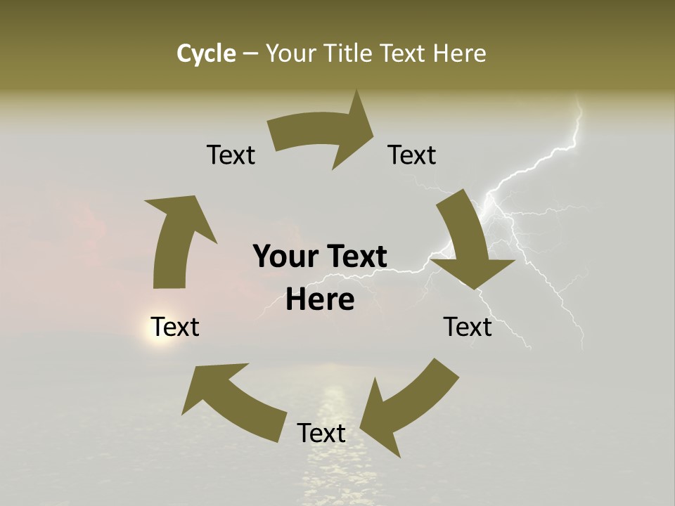 Land Cape Roadway Contra T Country PowerPoint Template