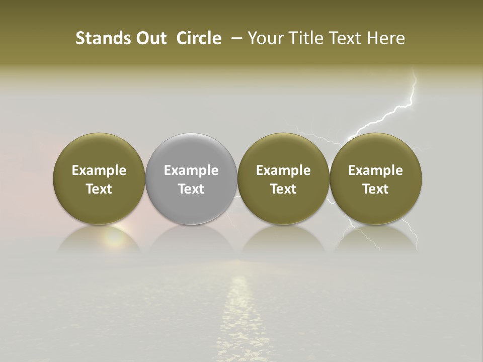 Land Cape Roadway Contra T Country PowerPoint Template