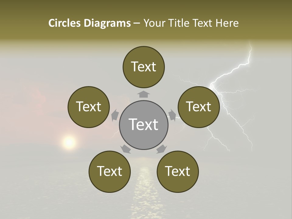 Land Cape Roadway Contra T Country PowerPoint Template