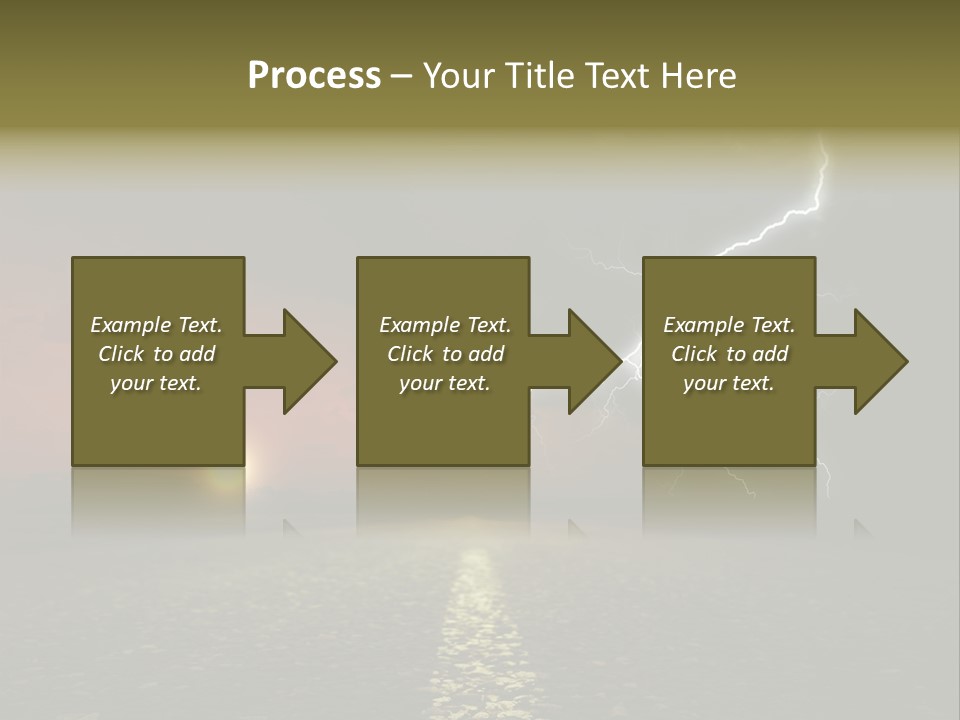 Land Cape Roadway Contra T Country PowerPoint Template