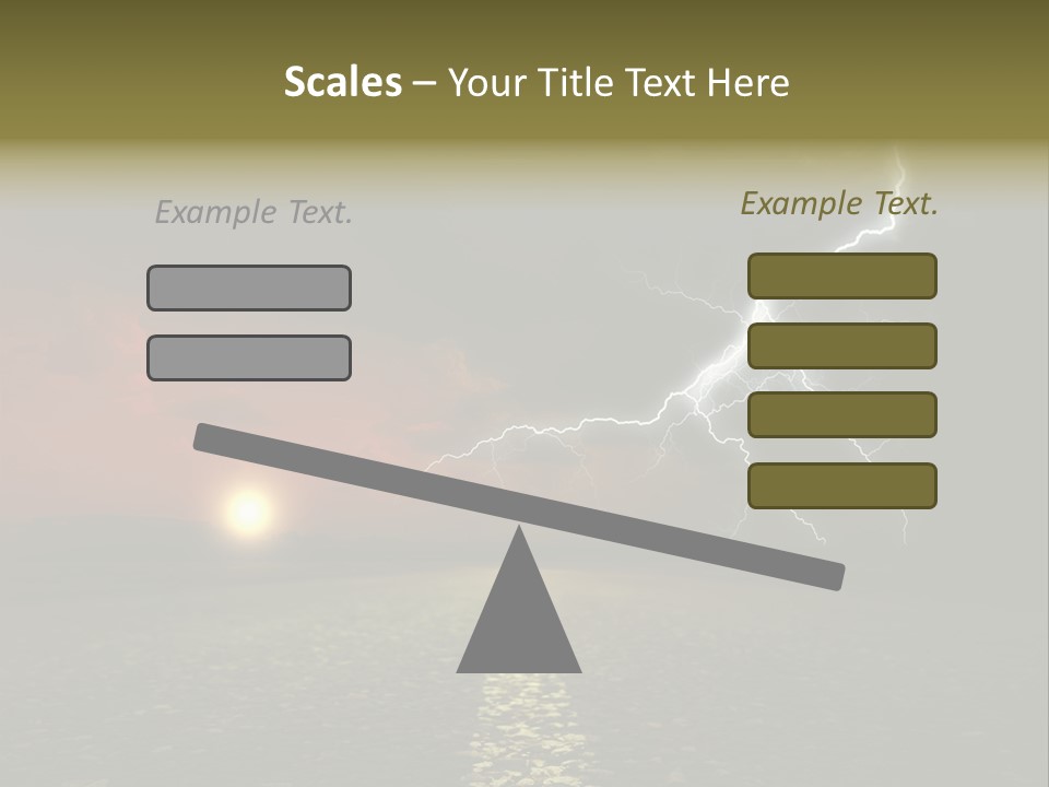Land Cape Roadway Contra T Country PowerPoint Template