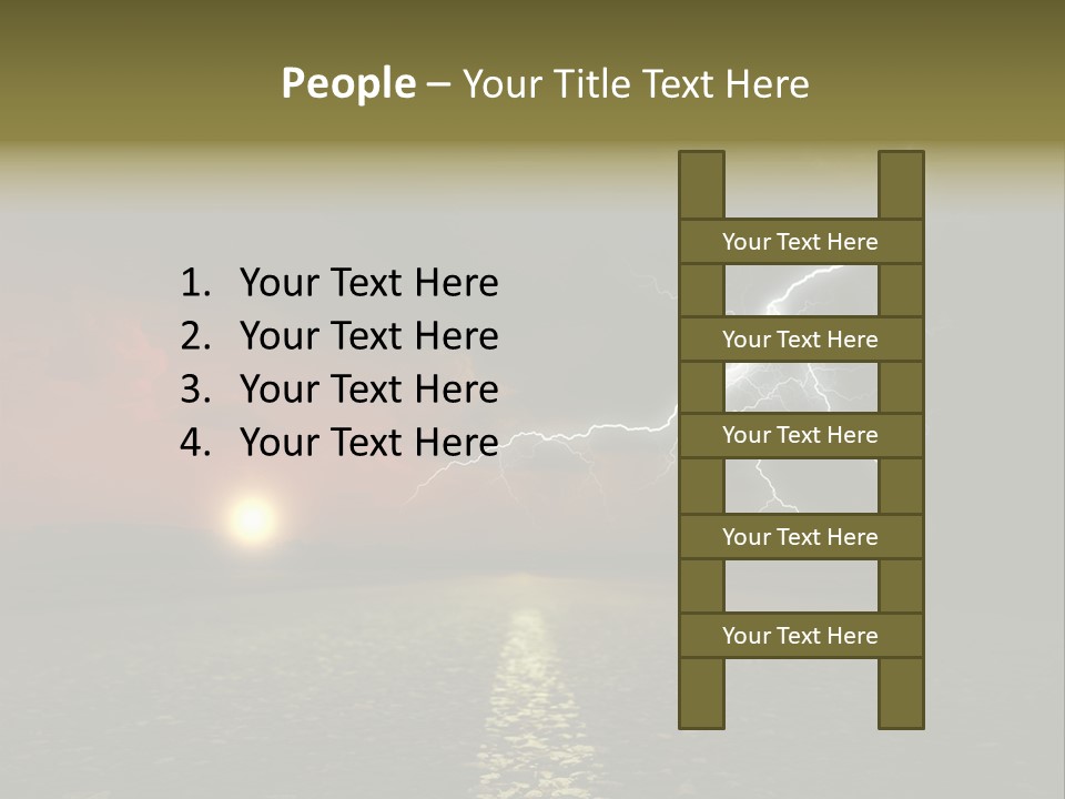 Land Cape Roadway Contra T Country PowerPoint Template