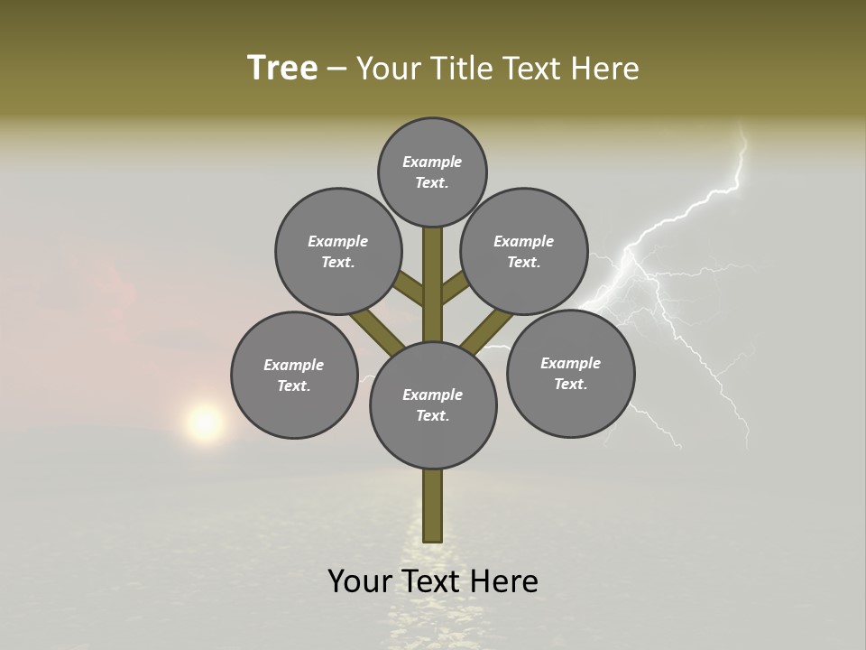Land Cape Roadway Contra T Country PowerPoint Template
