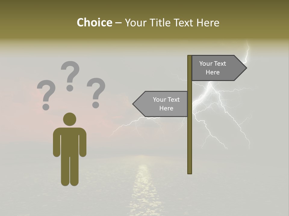 Land Cape Roadway Contra T Country PowerPoint Template